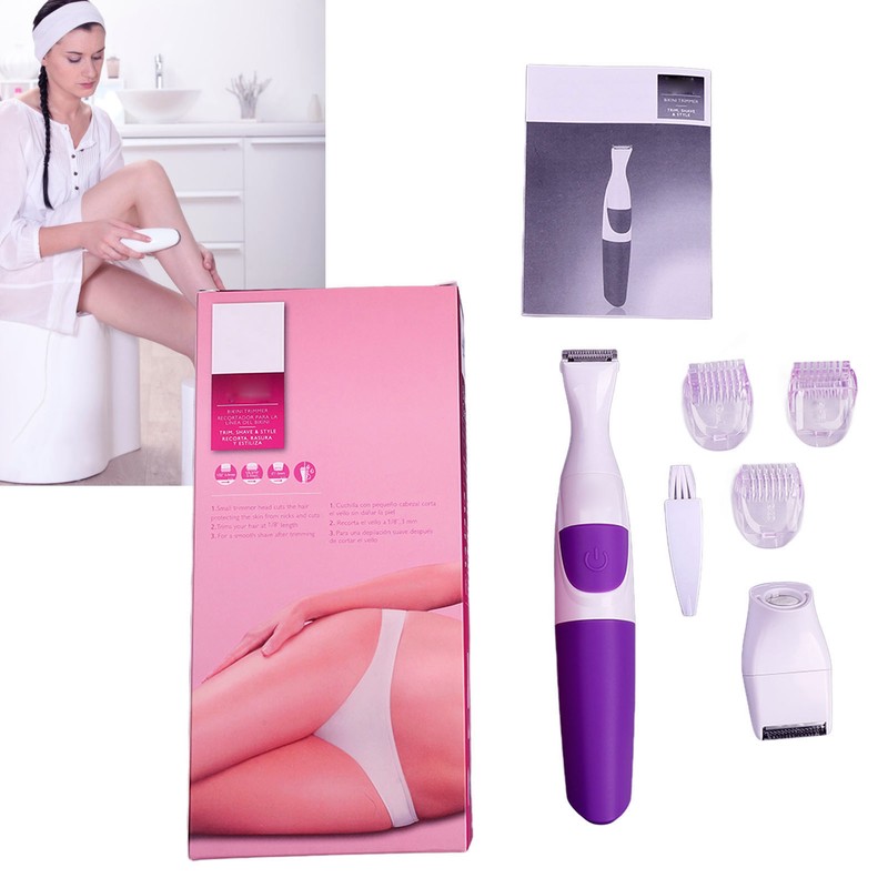 2 in 1 Women Epilator Hair Removal Wet Dry Electric