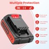 Djsanu 20 Volt 3500mAh Battery Compatible with Black & Decker