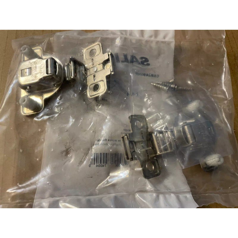 Salice 1-1/4" Overlay Concealed Self Closing Face Frame Hinge, Dowel