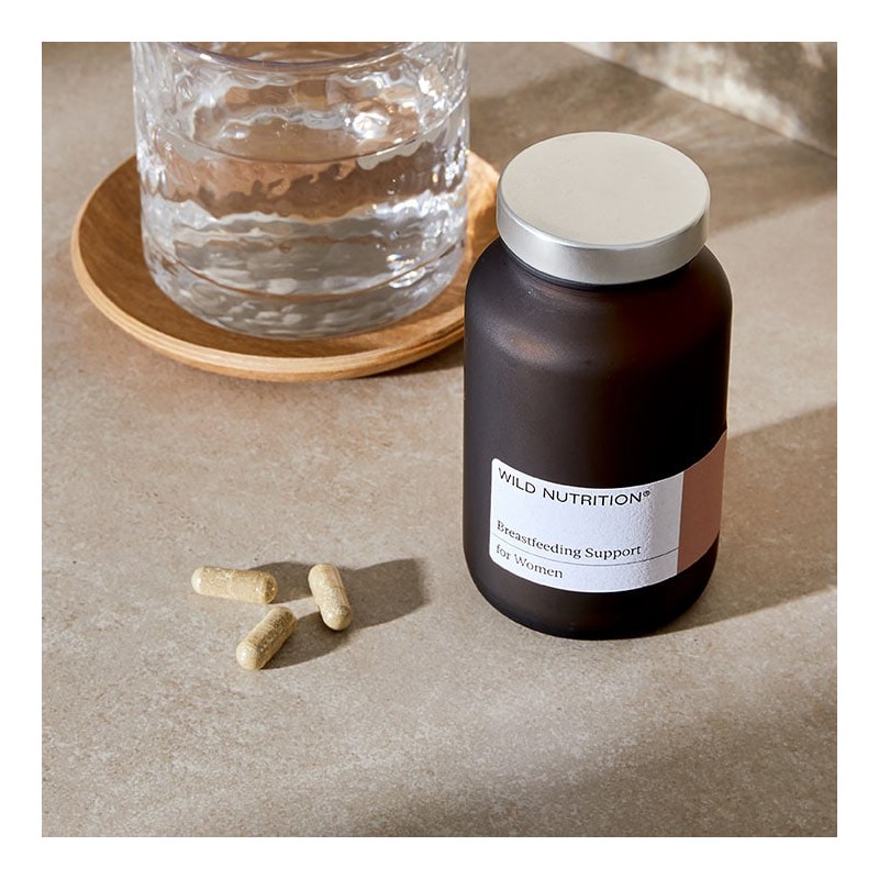 Wild Nutrition Food Grown Breastfeeding Support for Women 90 Capsules