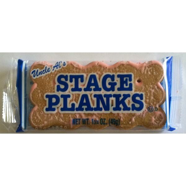 Uncle Al's Old Fashioned Stage Planks, Pack of 12