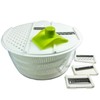 HUJI Salad Spinner and Mandoline Multifunctional Set, Vegetable Dryer With
