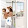 Veise RZ07 Smart Lock, Fingerprint Door Lock, 7-in-1 Keyless Entry