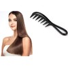 Peine de dientes anchos, 2 peines profesionales de peluquería con