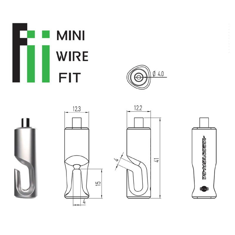 Fukui Metal Crafts WR-9-W Ball Type Mini Wire Freely Fit