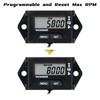 NInE-ROnG Jayron Digital Operating Hour Counter Speedometer Maintenance Reminder RPM