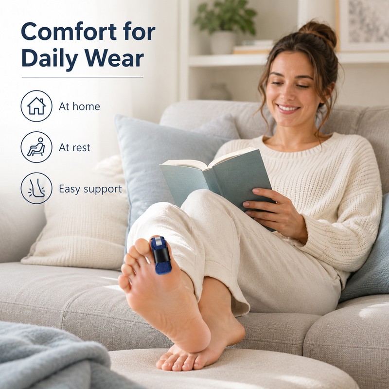 Toe Straightener Splint for Daily Support – Comfortable Hammer Toe
