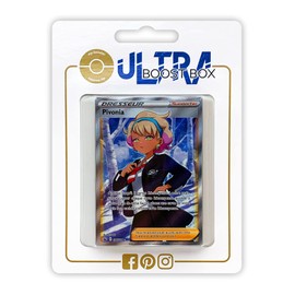 my-booster SWSH06-FR24-UB-196 Pivonia (Mila) 196/198 Full Art Trainer, Ultraboost X Epée et Bouclier 6 Règne de Glace, Box of 10 French Pokémon Cards
