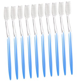 ULTECHNOVO 50pcs Reusable Travel Toothbrushes Soft Bristles for Camping and Hotel Use Portable and Convenient Toothbrushes Go Oral Care