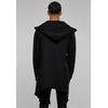 Urban Classics Men's Long Hooded Open Edge Cardigan - Regular