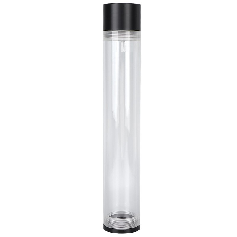 Water Cooling Reservoir 300mm/11.8in Length G1/4in Thread Low Noise Cylindrical
