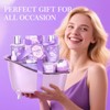 9Pcs Moisturizing Lavender Spa Bath Gifts Set - Spa Gift