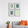 DEKWINN,8x10 Picture Frame Set of 4 with Real Glass for