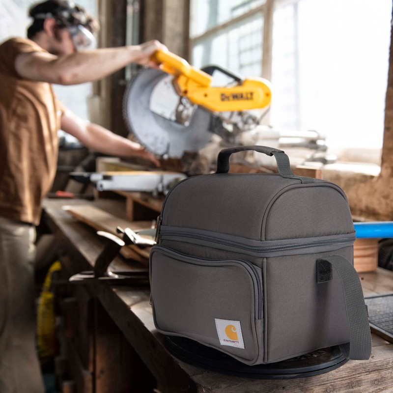 Carhartt Camping Cooler, Worksite Lunchbox, Soft Shell Cooler for Construction