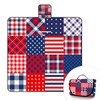 Extra Large Picnic Blanket Waterproof,60"x 80"Foldable Machine Washable Beach Blanket,Outdoor
