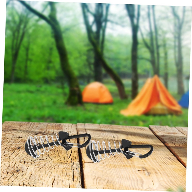 Outanaya 6 Sets Camping Ground Nails Fish Bone Shape Tent