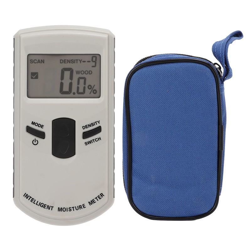 Wood Moisture Meter Fast Accurate Clear Display Small Portable Humidity