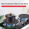 Gas Stove Diffuser,Heat Diffuser for Gas Stovetop,Aviation-Grade Aluminum Non-Stick Coating