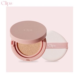 CLIPS Glow Fit Cushion 15g*2ea, Shade:02 Natural Beige