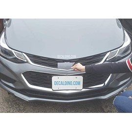 DecalDino Car Emblem Wrap Kit - for Chevy Models Bowtie Badge Decal Satin Steel Metallic