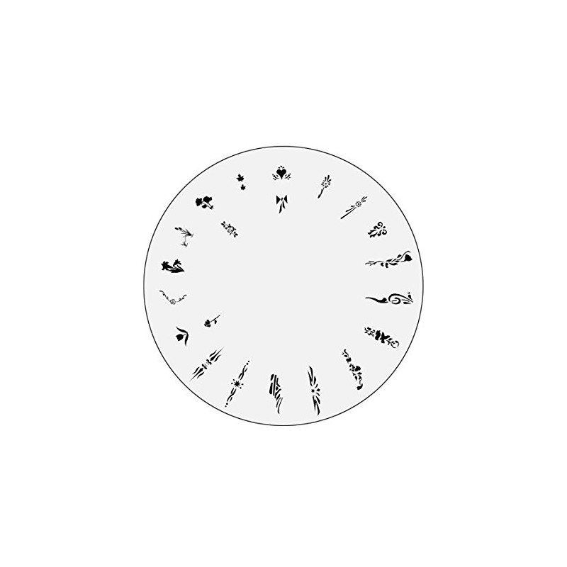 Nail Master Design Wheel: Floral