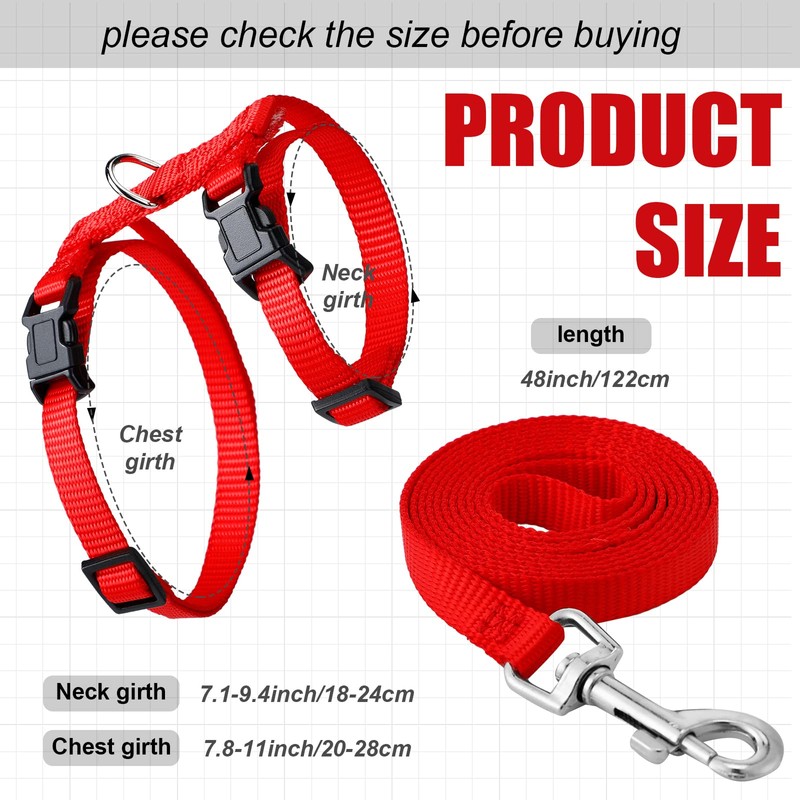 Foaincore 6 Pcs Ferret Clothes Accessories, Include Ferret Harness and