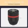 Drill Chuck，1/2-20UNF Mount 2~13mm Keyless Hand Drill Chuck Self-Tighten Drill