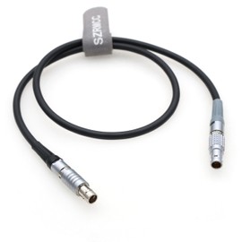 SZRMCC CAM 7 Pin Male to Fischer 3 Pin Run Stop Power Cable for ARRI Cforce RF Motor Cmotion cPRO Camin Motor to Cameras