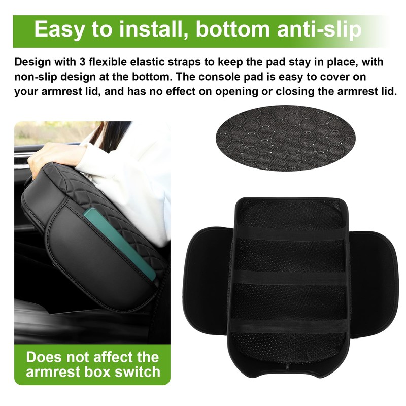 SDPVorn Center Console Cover for Nissan Pathfinder Armrest Cover Console