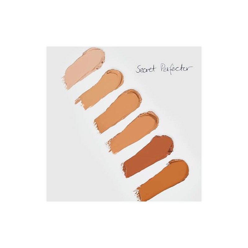 Natasha Moor Corrector Barra Secret Perfector Fórmula Cremosa Cobertura Total