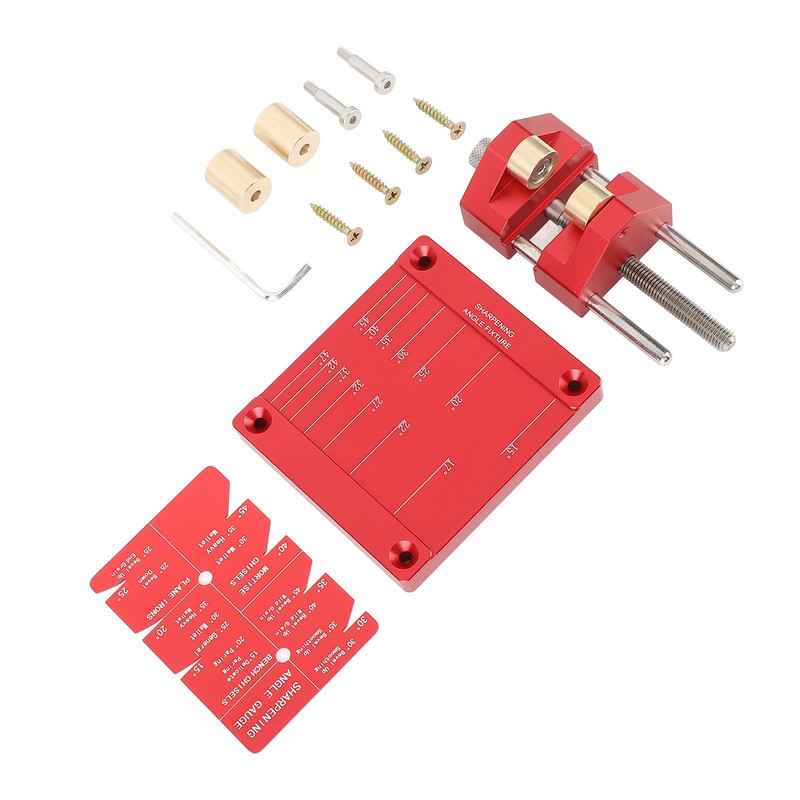 Honing Guide System Chisel Sharpening Guide Jig Kit Stainless Steel