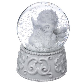 Feeric Lights & Christmas - Angel Ball Decoration - Snow 65mm