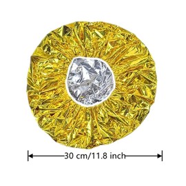 10 PCS Aluminum Foil Cap Disposable Hair Colouring Caps Salon Caps Heat Shower Cap for Deep Conditioning Salon Spa