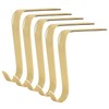 Alvinlite Fireplace Holders Christmas Stocking Holder Metal Hanging Hook for