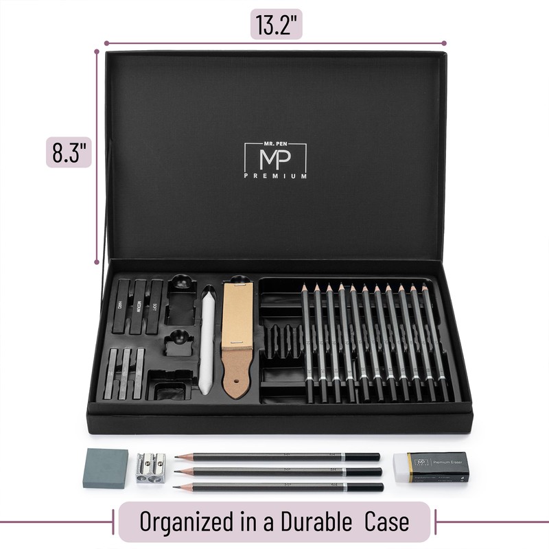 Mr. Pen- Sketching Pencils Set, 25 pcs, Art Set, Graphite