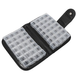 Monthly Pill Organiser, Medication Organiser, Pill Box Organiser for Medicines, Vitamins, Fish Oils and Dietary Supplements - Large Compartment, One Monthly Dose