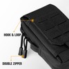 bvya Tactical Phone Pouch, Multi-Purpose Utility Tool Pocket Molle Phone