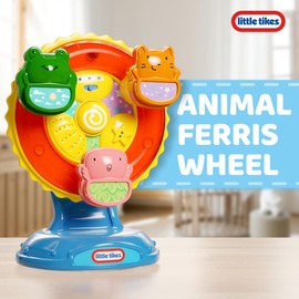 Lollipop Little Tikes Lights and Sounds Ferris Wheel Toy - Suction Cup Spinning Toy for Babies and Toddlers, High Chair Fun Time for Toddlers