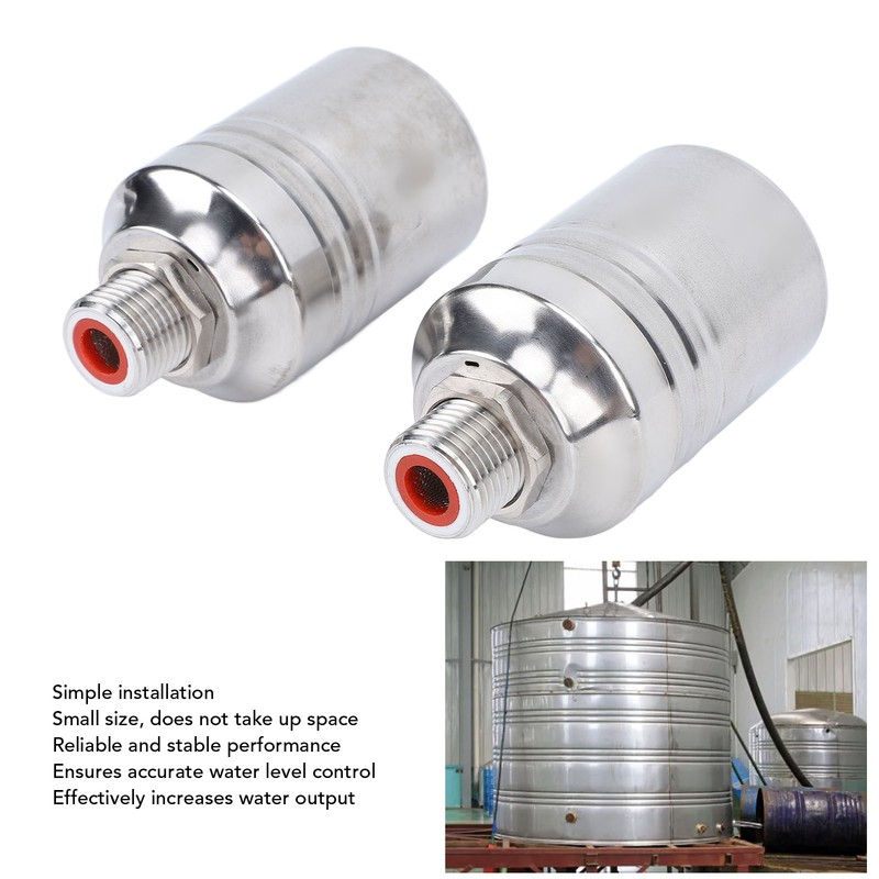 Water Level Control Float Valve 304 Stainless Steel Fully Automatic