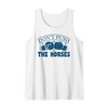 Don't Push The Horses Funny Humor Trust Boxing Quote Tank