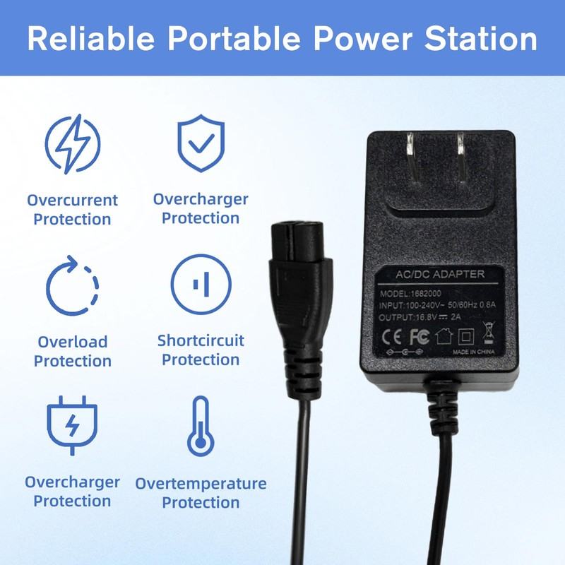 Fesasn 16.8V Power Charger for Aiper Scuba S1 Cordless Robotic