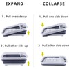 THANSTAR Collapsible Dish Drying Rack for RV Kitchen, Foldable Drainer