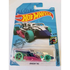 Hot Wheels 2019 Street Beasts - Draggin' Tail, 191/250 Pink