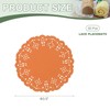 YELARXI Paper Doilies, Paper Lace Doilies Disposable Round Modern Decorative