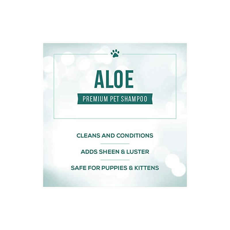 Natures Specialties Aloe Premium Pet Shampoo, 16-Ounce