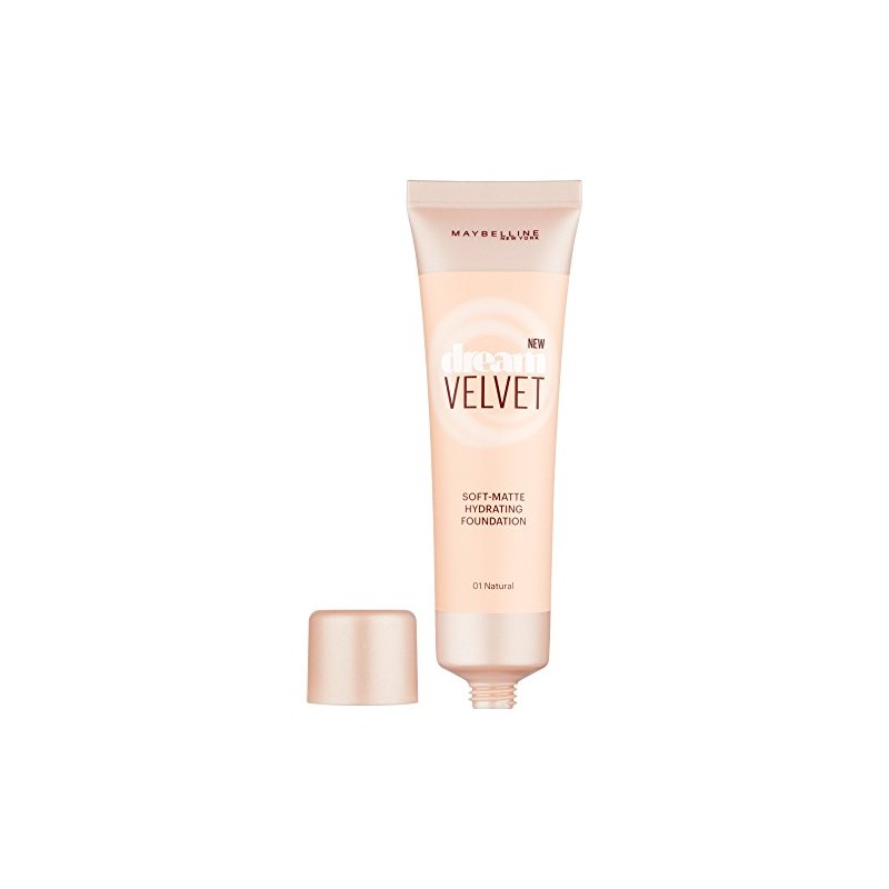 Maybelline Dream Velvet Soft-Matte Hydrating Foundation (01 Natural) 30 ml