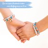 Papierdrachen 4 Pearl Bracelets in Soft Pastel Shades - With