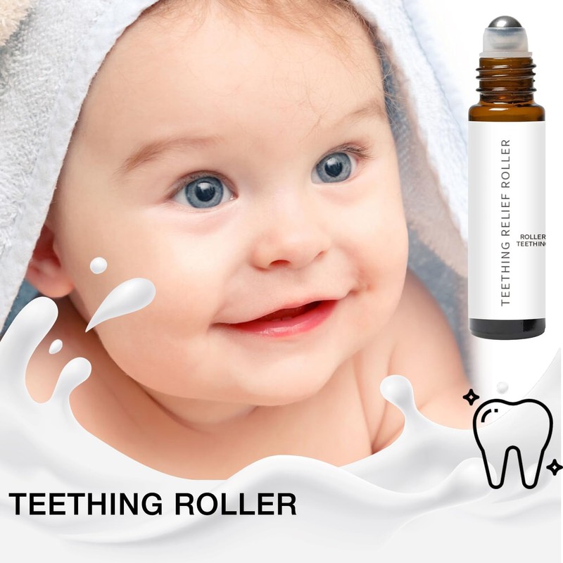 Velaria Teething Roller All Natural for Babies 3Pcs, Velaria Baby