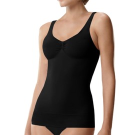 Prime fashions Women Seamless Control Vest Top Scoop Neck Tummy Waist Control Ladies Compression Camisole Undershirt