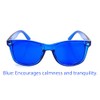 RobRia Color Therapy Glasses - Chromotherapy Tinted Lens Glasses, Scratch-Resistant